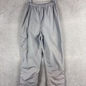 Stearns Dry Wear Rain Pants Mens Medium Gray Packable Mesh Lined‎ Outdoor Hiking